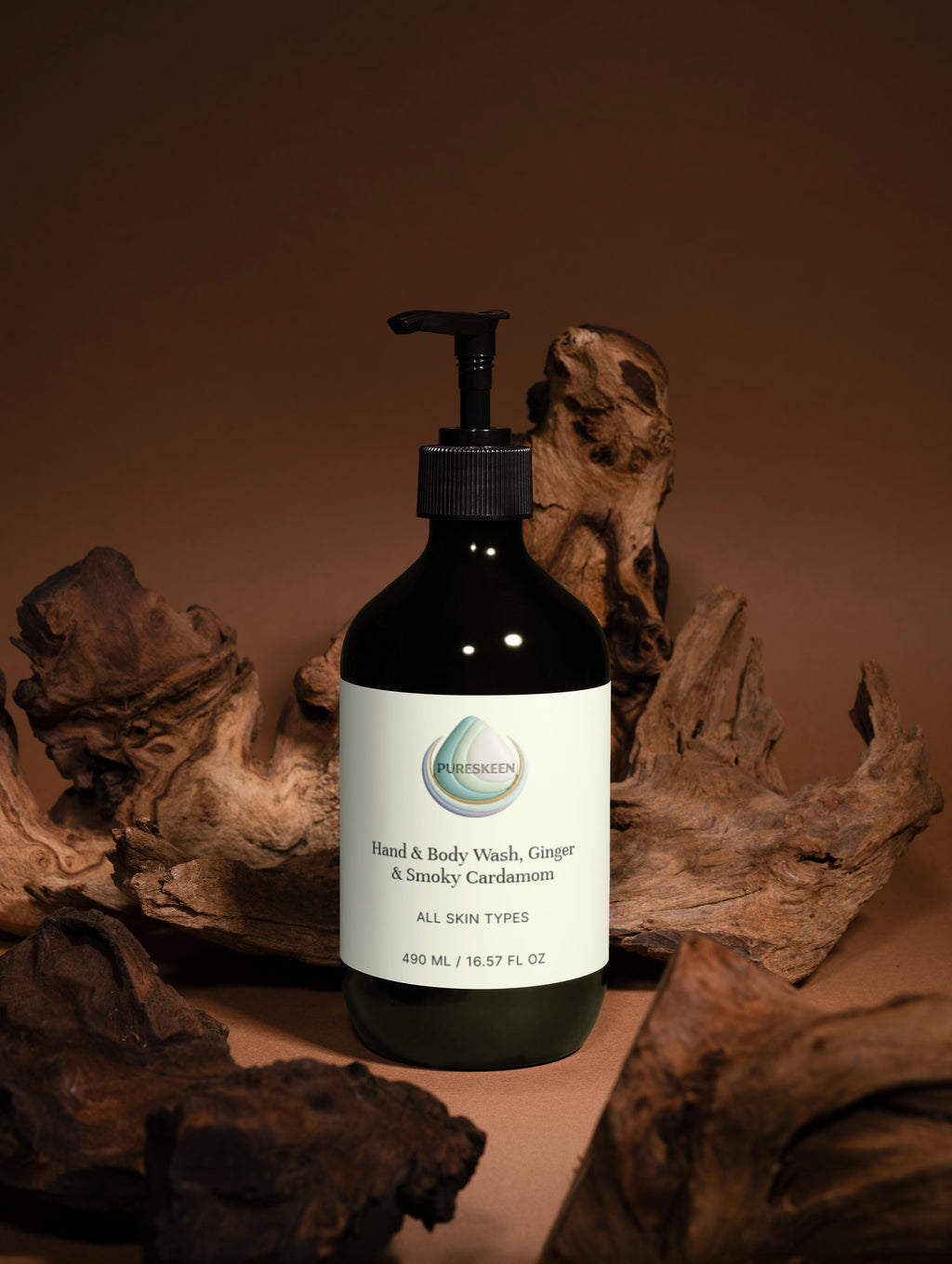 Hand & Body Wash, Ginger & Smoky Cardamom