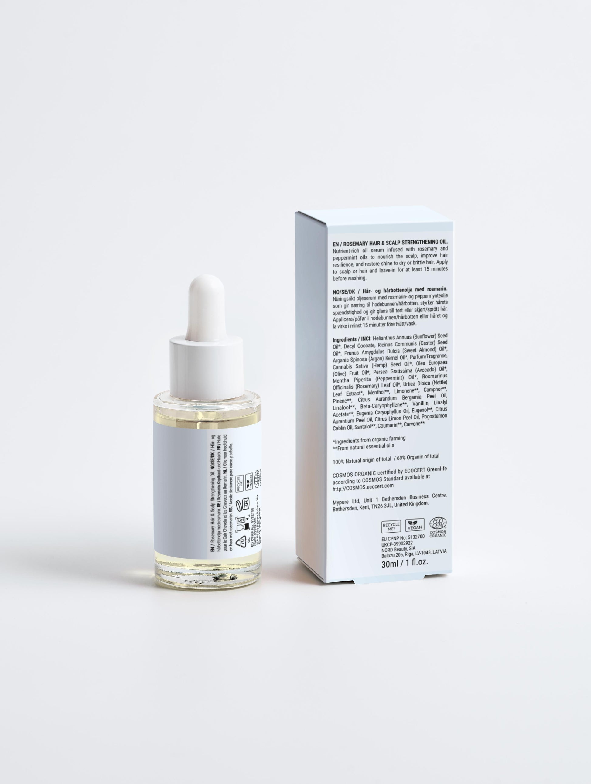 Rosemary Hair & Scalp Strengthening Oil
